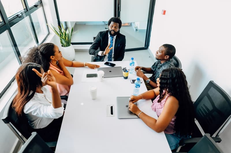 Service de conseil - Réunion stratégique RH
